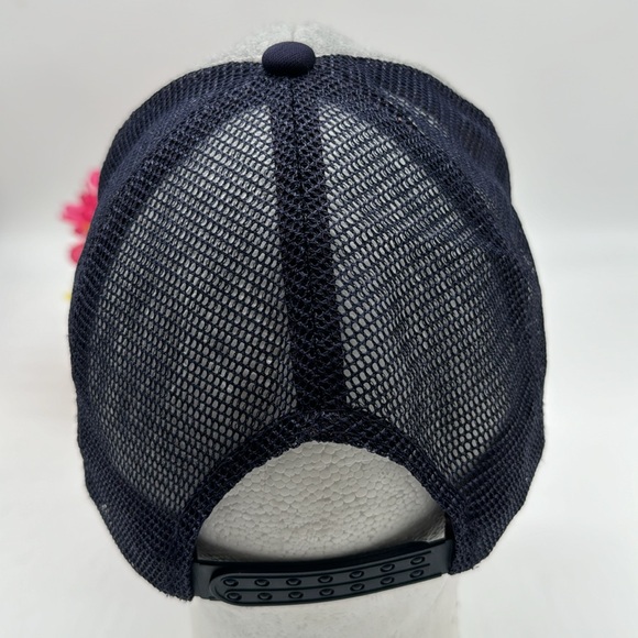 Billabong Gray Navy Trucker Baseball Hat Adjustable HT6258 - Picture 3 of 4
